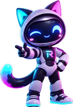 Luna, the console's assistant, pointing at the recommendation list.